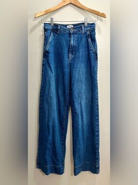 Kenzie Jean Wide Leg Dark Wash Size 0